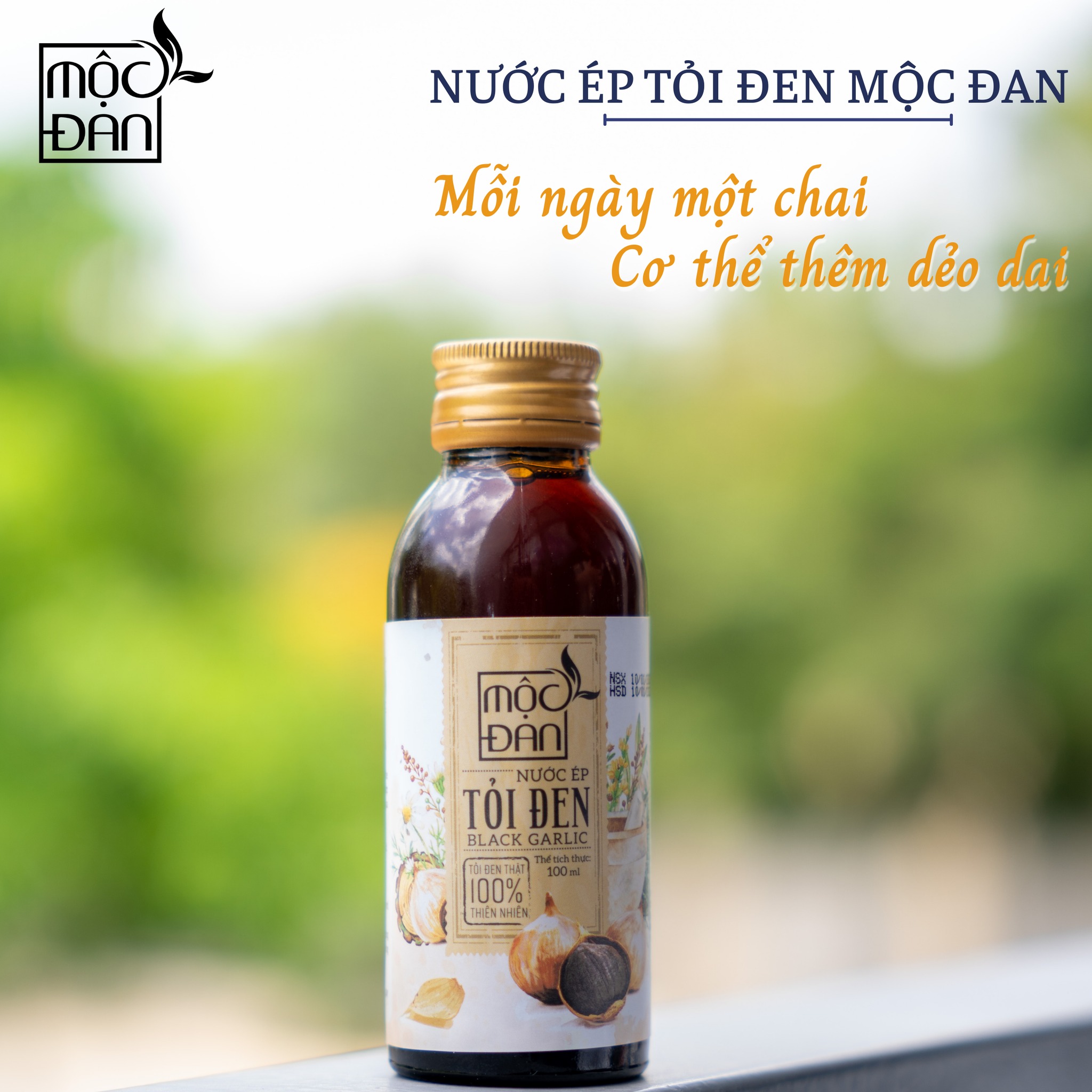  Nước Ép Tỏi Đen Mộc Đan ( 1 LỌ )