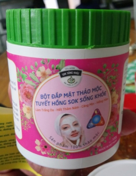 BỘT ĐẮP MẶT THẢO MỘC 