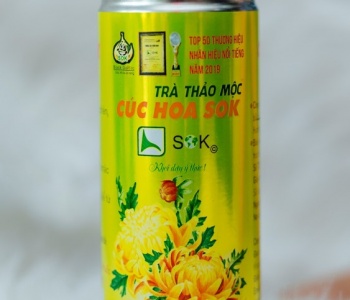 TRÀ THẢO MỘC CÚC HOA ( 1 THÙNG 24 LON)