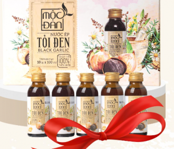 Tỏi đen Mộc Đan ( HỘP 6 CHAI )