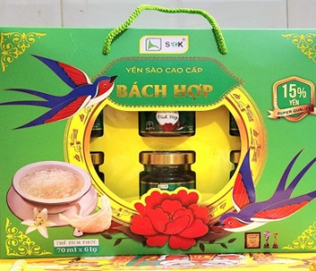 YẾN SÀO BÁCH HỢP ( 1 HỘP 6 LỌ*70ML)