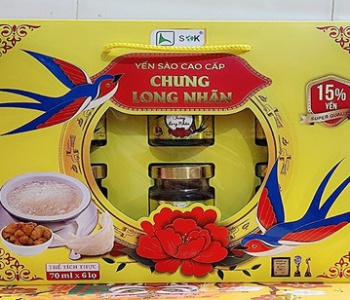 YẾN CHƯNG LONG NHÃN ( 1 THÙNG 6 LỌ*70ML)