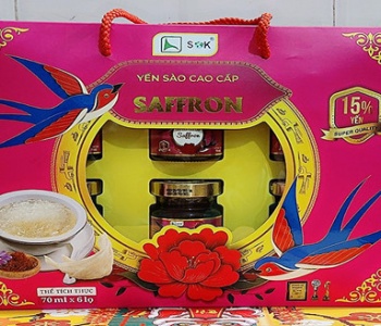 YẾN SÀO SAFARON ( 1 HỘP 6 LỌ*70ML)