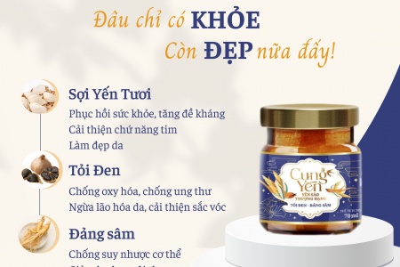 CÔNG DỤNG TUYỆT VỜI CỦA YẾN SÀO TỎI ĐEN - ĐẢNG SÂM