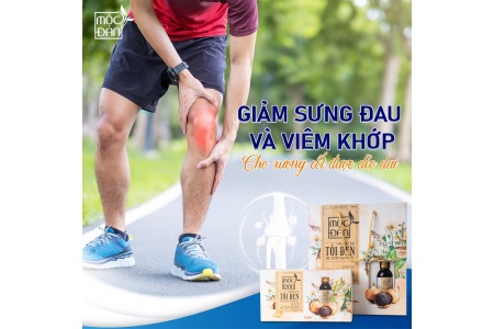 GIẢM SƯNG ĐAU VÀ VIÊM KHỚP - CHO XƯƠNG CỐT DẺO DAI